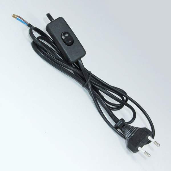 ZULEITUNGSKABEL mit Eurostecker und Handschalter